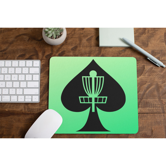 Disc Golf ACED BASKET Mouse Pad Golf Basket Gaming Desk Mat Custom Gift Desk Lap - Picture 5 of 8
